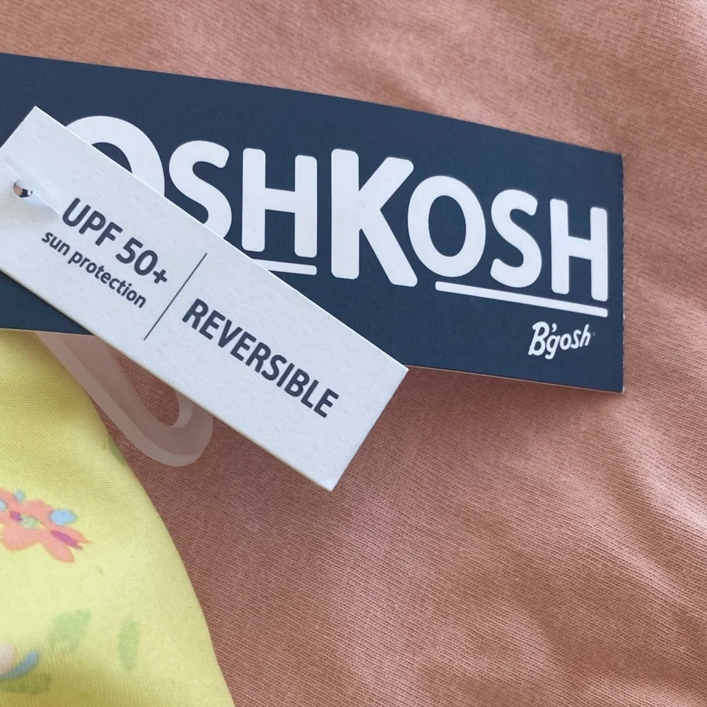 NWT Carter’s Bodysuit & Osh Kosh Sunhat